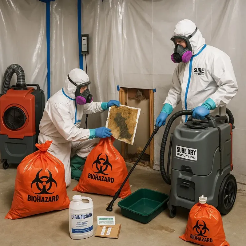 Contaminated Water Handling Protocols process in Cloverdale, CA