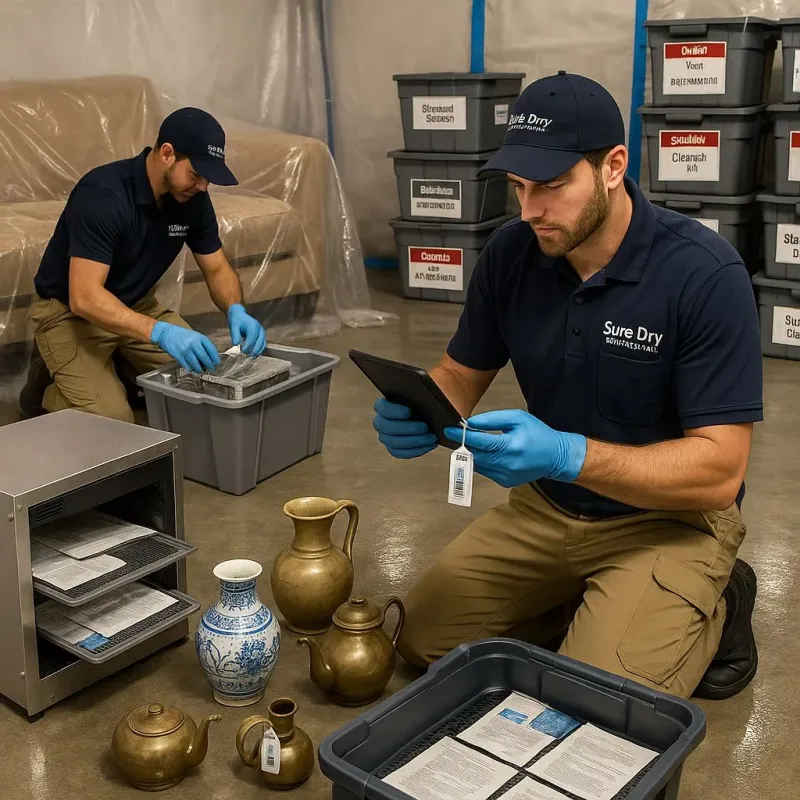 Content Protection and Restoration process in Cloverdale, CA