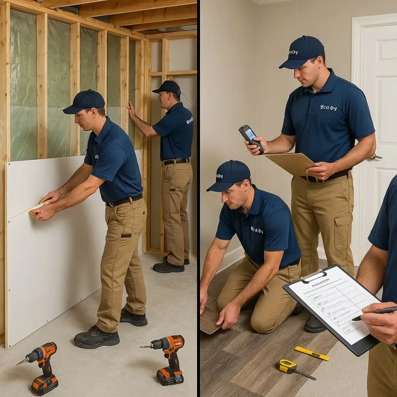 Repairs and Reconstruction process in Cloverdale, CA